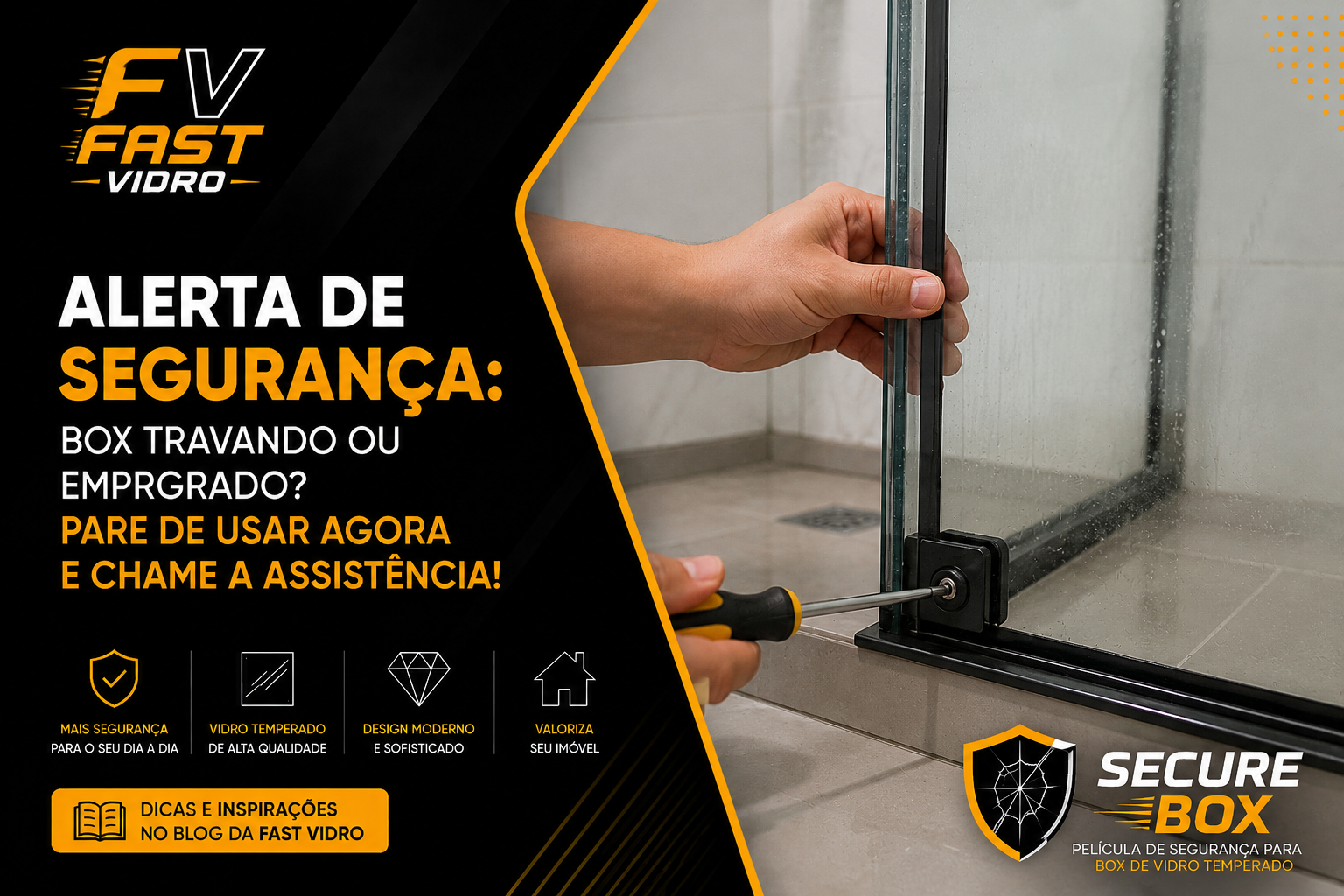 Alerta de Segurança: Box Travando ou Emperrado? Pare de Usar Agora e Chame a Assistência!