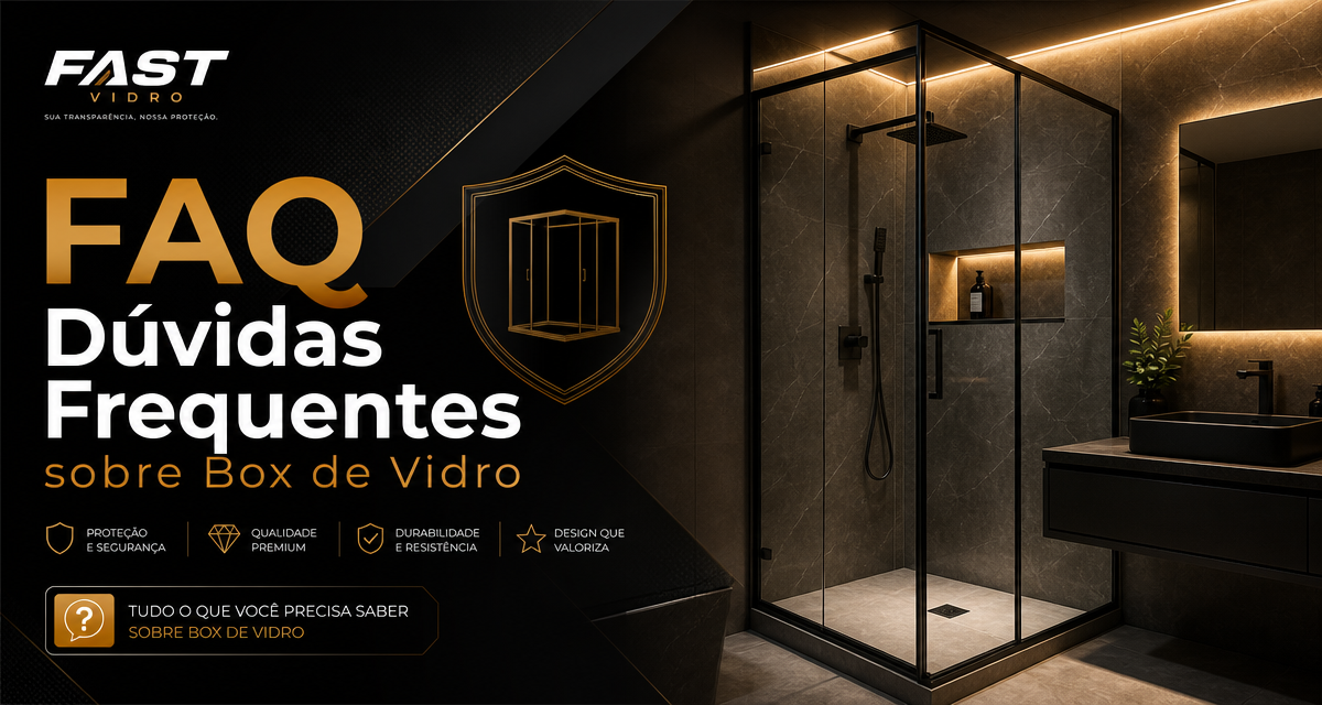 Guia de Dúvidas Frequentes (FAQ): Tudo o que Você Precisa Saber antes de Comprar Seu Box de Vidro