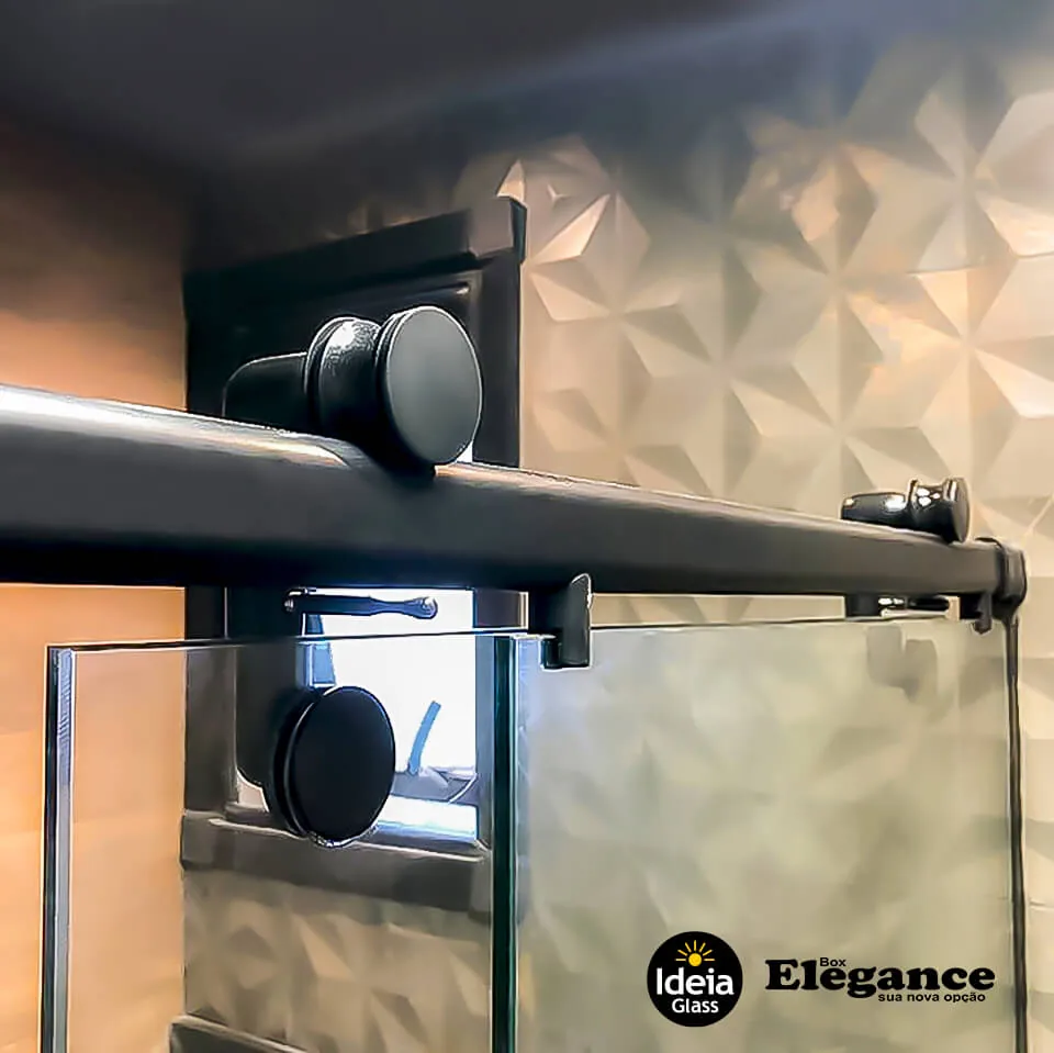 Box Elegance Incolor instalado em Mooca — projeto Fast Vidro 3